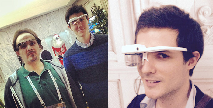 Laster Seethru Google Glass 